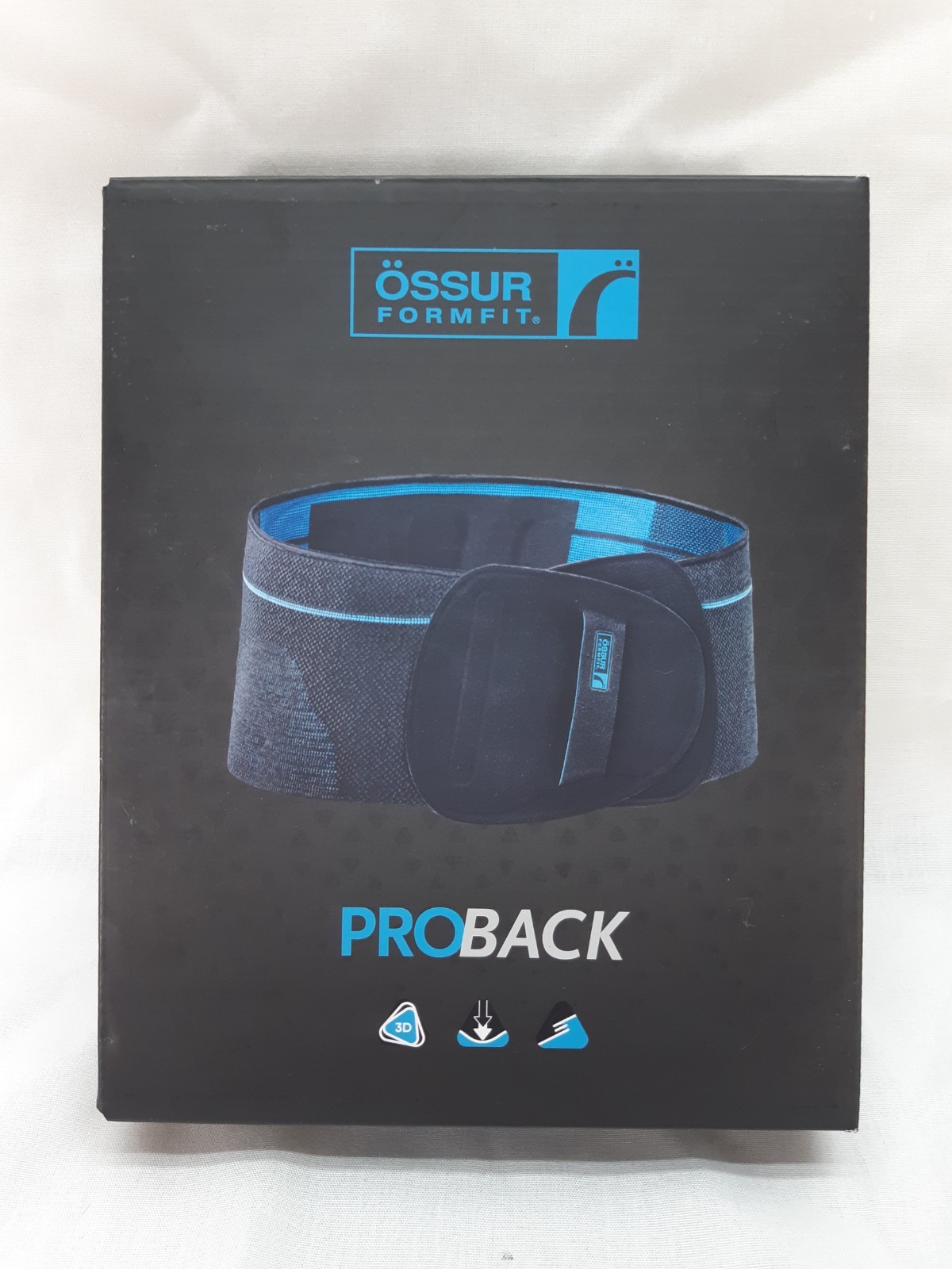 OSSUR FORMFIT PRO BACK BACK SUPPORT BRACE MEDIUM – NEW (B)
