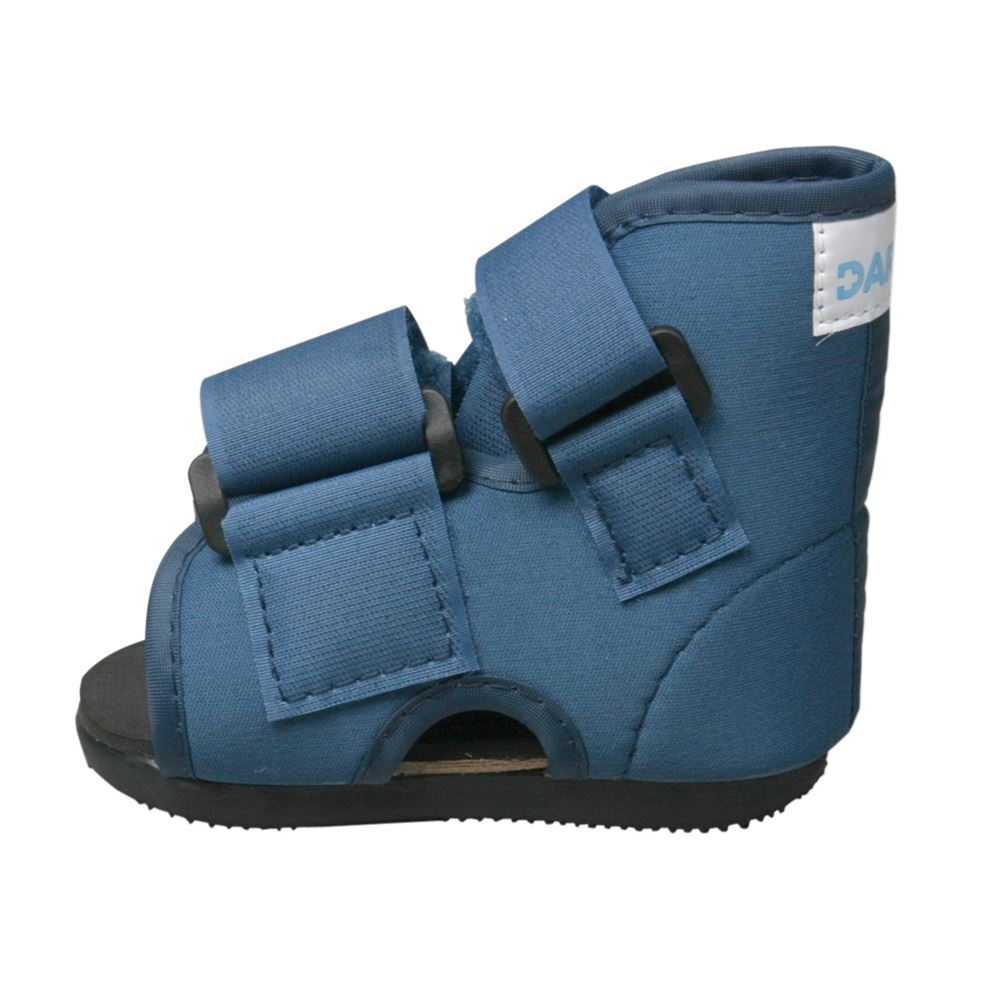 one Slimline Cast Boot Pediatric Navy Blue Size (L) Large/(M)Medium/(S)Small