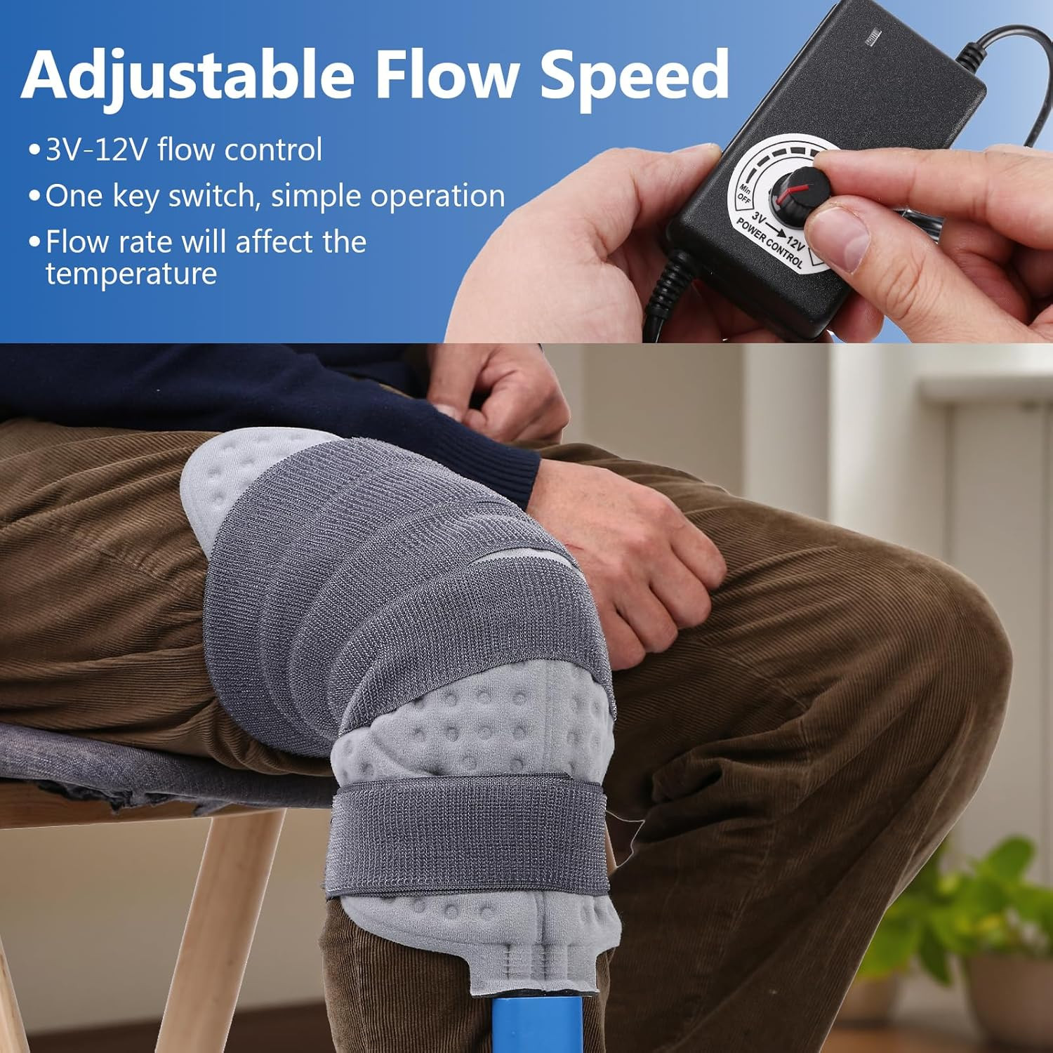 Cold Therapy Machine Ice Machine for Knee after Surgery, Knee Replacement Recove