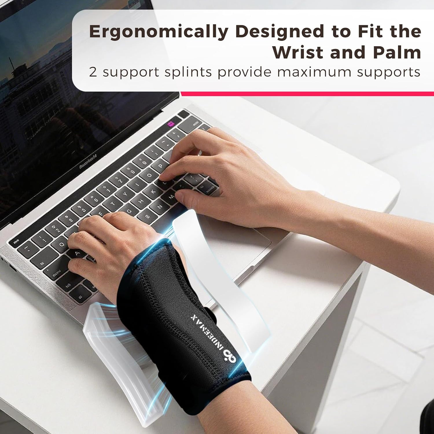Copper Compression Advanced Wrist Brace – Copper Infused Adjustable Orthopedic S