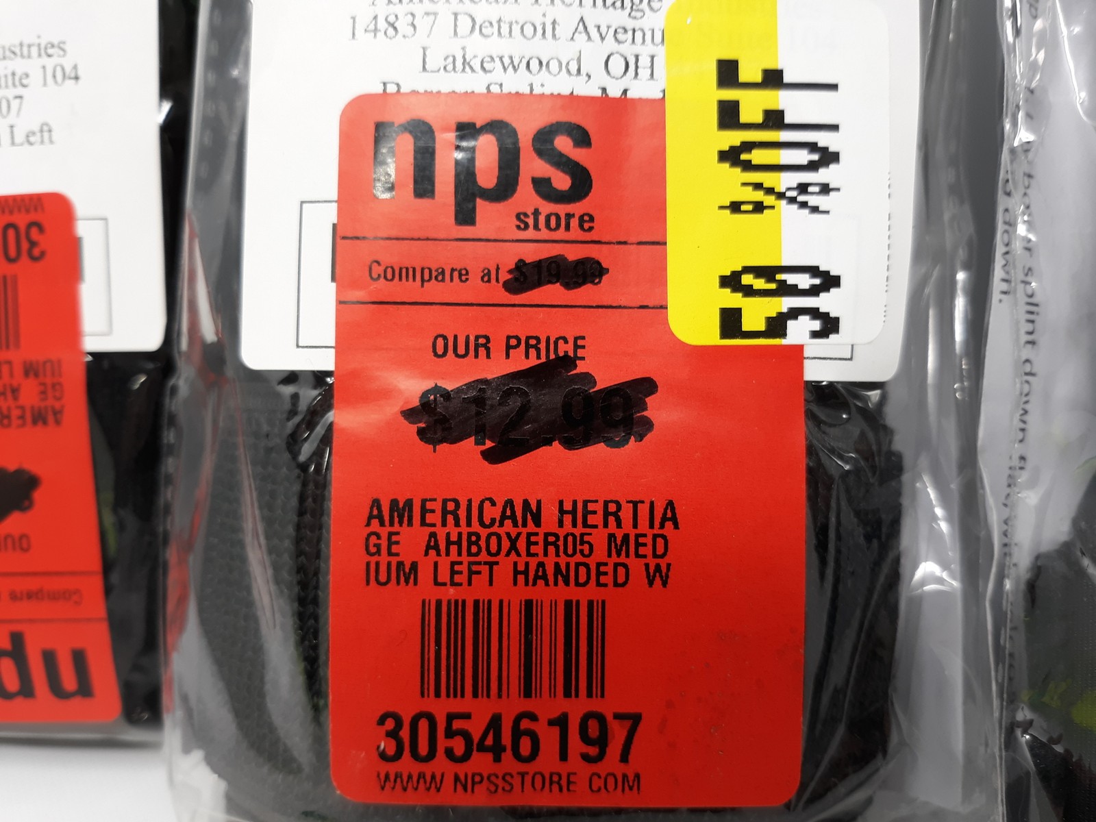 American Hertiage Boxer Splint Medium Left Handed – Lot of 2