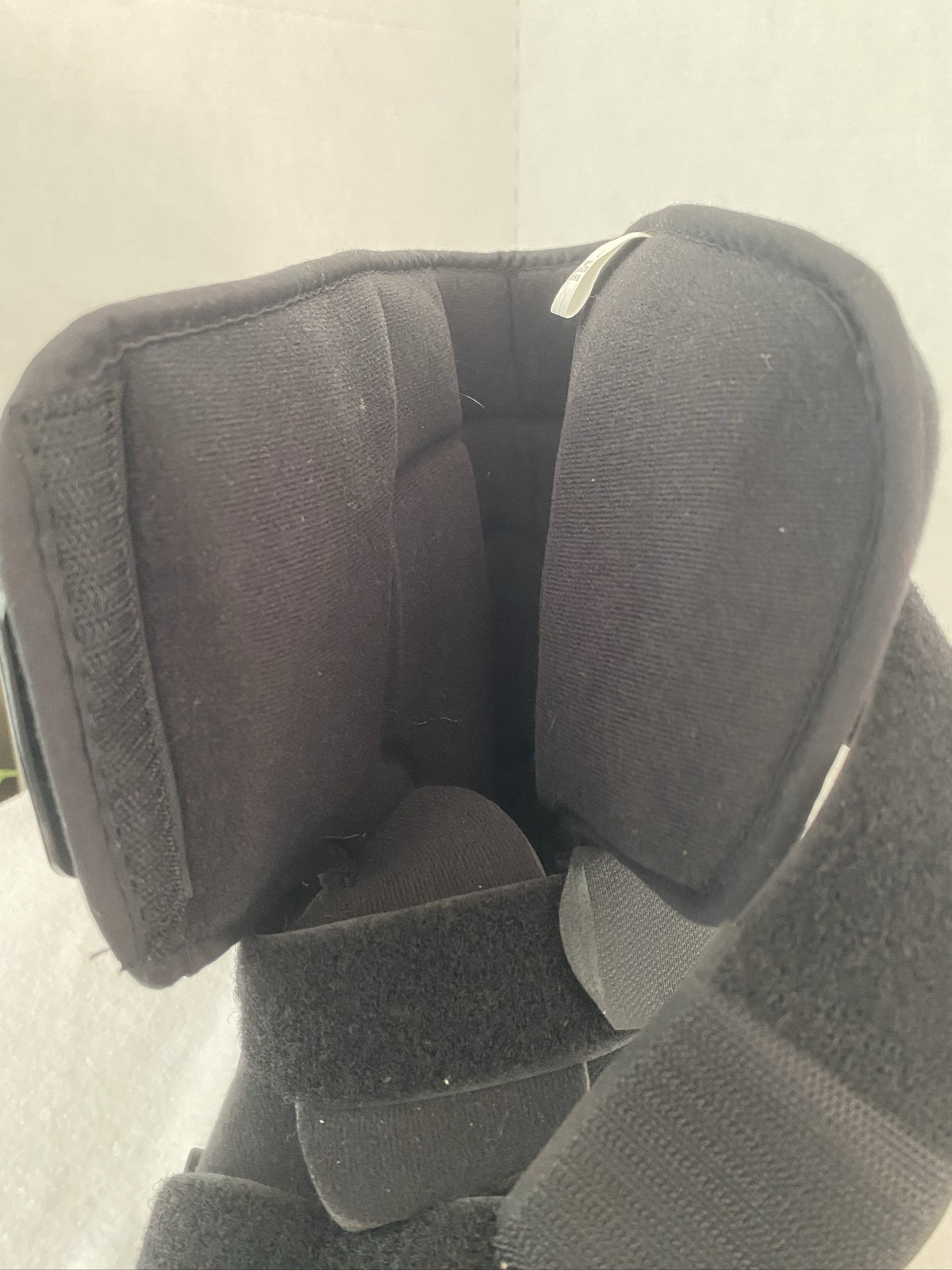 Orthopedic Walking Boot L Black Inflatable Air Bladder Adjustable Straps