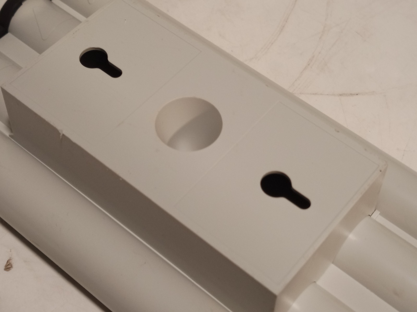 Lot of 2: Welch Allyn Specula Dispenser Tube Modules, Clear, Wall-Mountable
