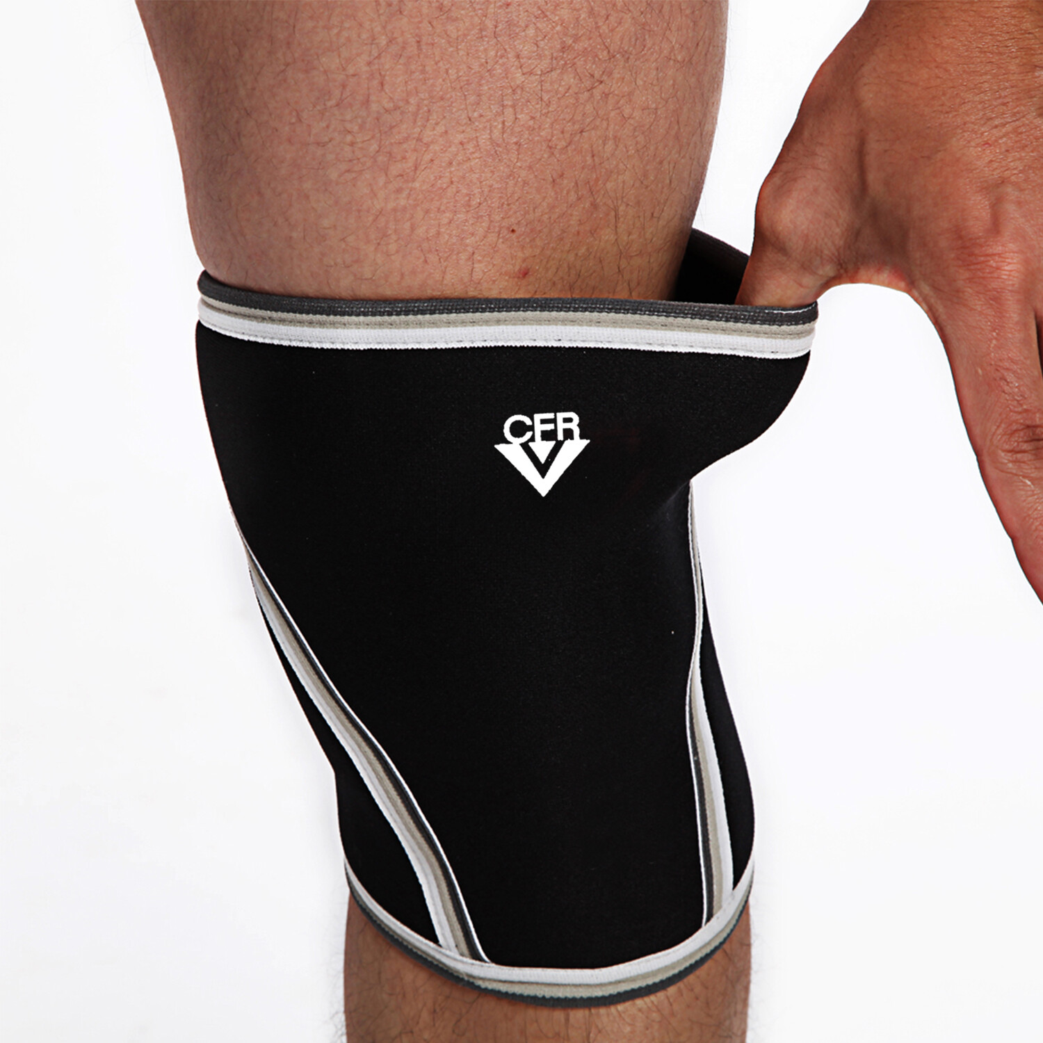 CFR Knee Sleeves Support Compression Weightlifting 7mm Neoprene Squats Women Men