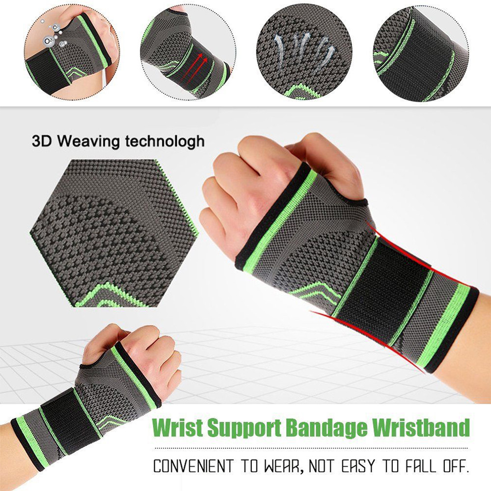 Wrist Hand Brace Support Splint for Sprain Injury Carpal Tunnel Pain Sports