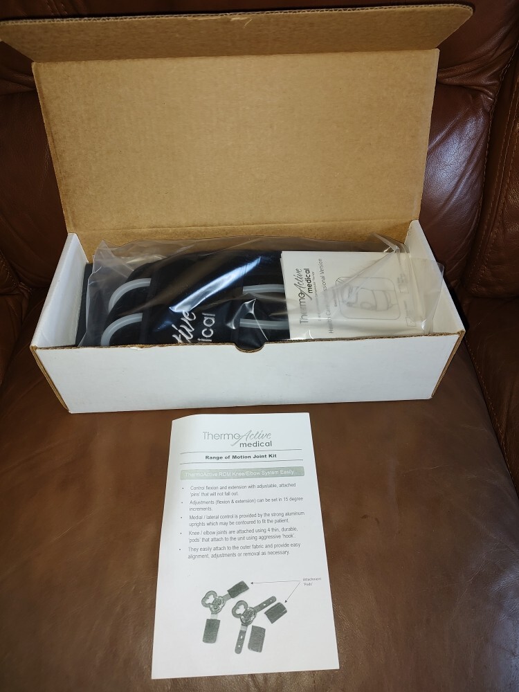 Used ROM Knee Thermo Active Medical Range of Motion Joint Kit No Knee Gel Pad