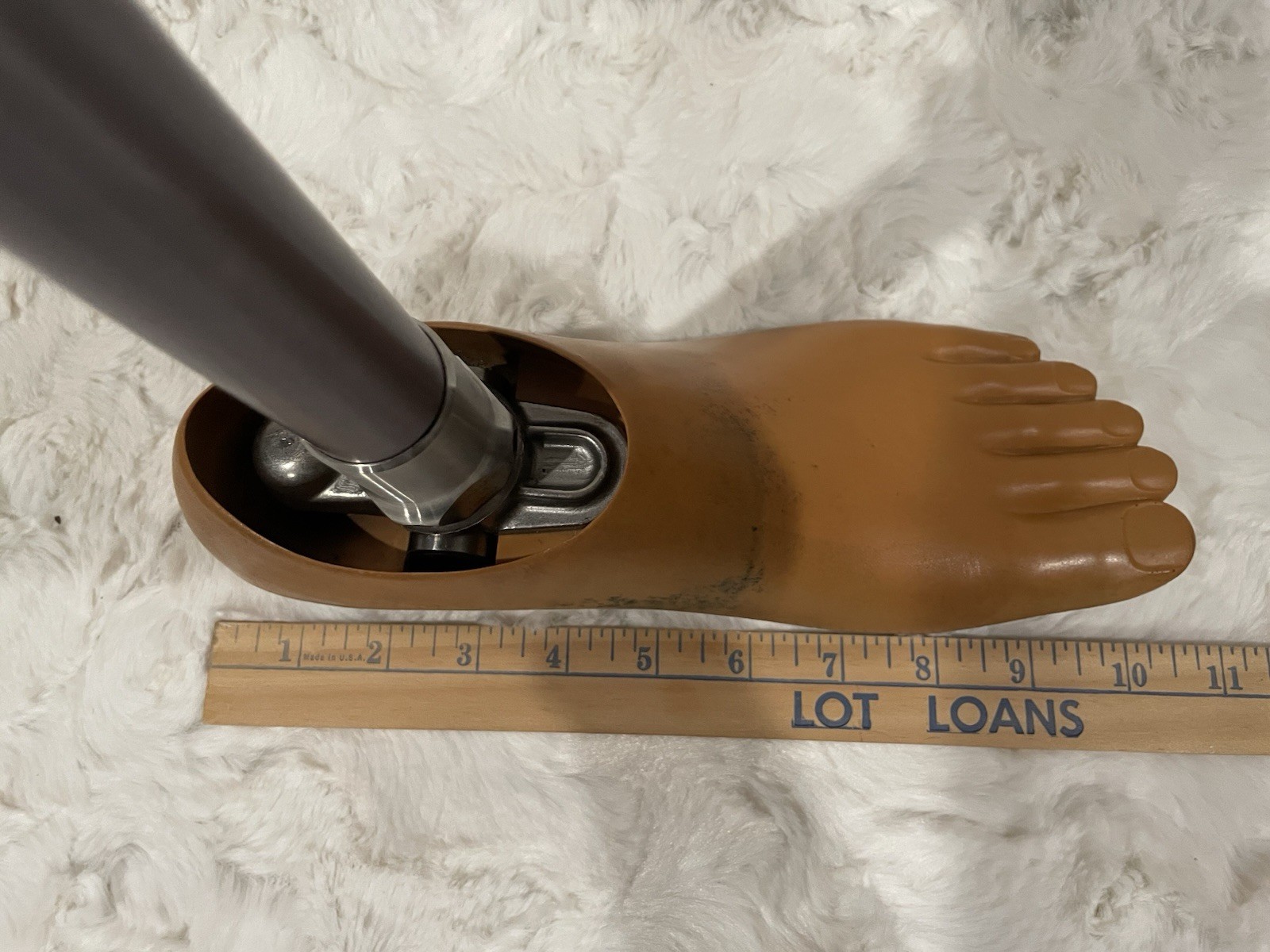 Otto Bock Titan Pedilan Beige Left Above knee Prosthetic Leg Size 27