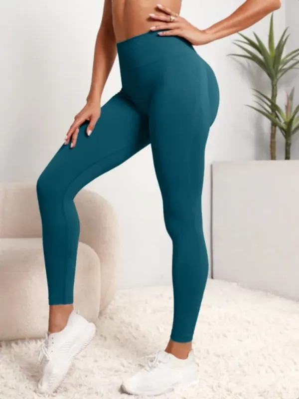Women Gym Seamless Leggings Yoga Sports Pant Stretchy High Waist Fitness Sports