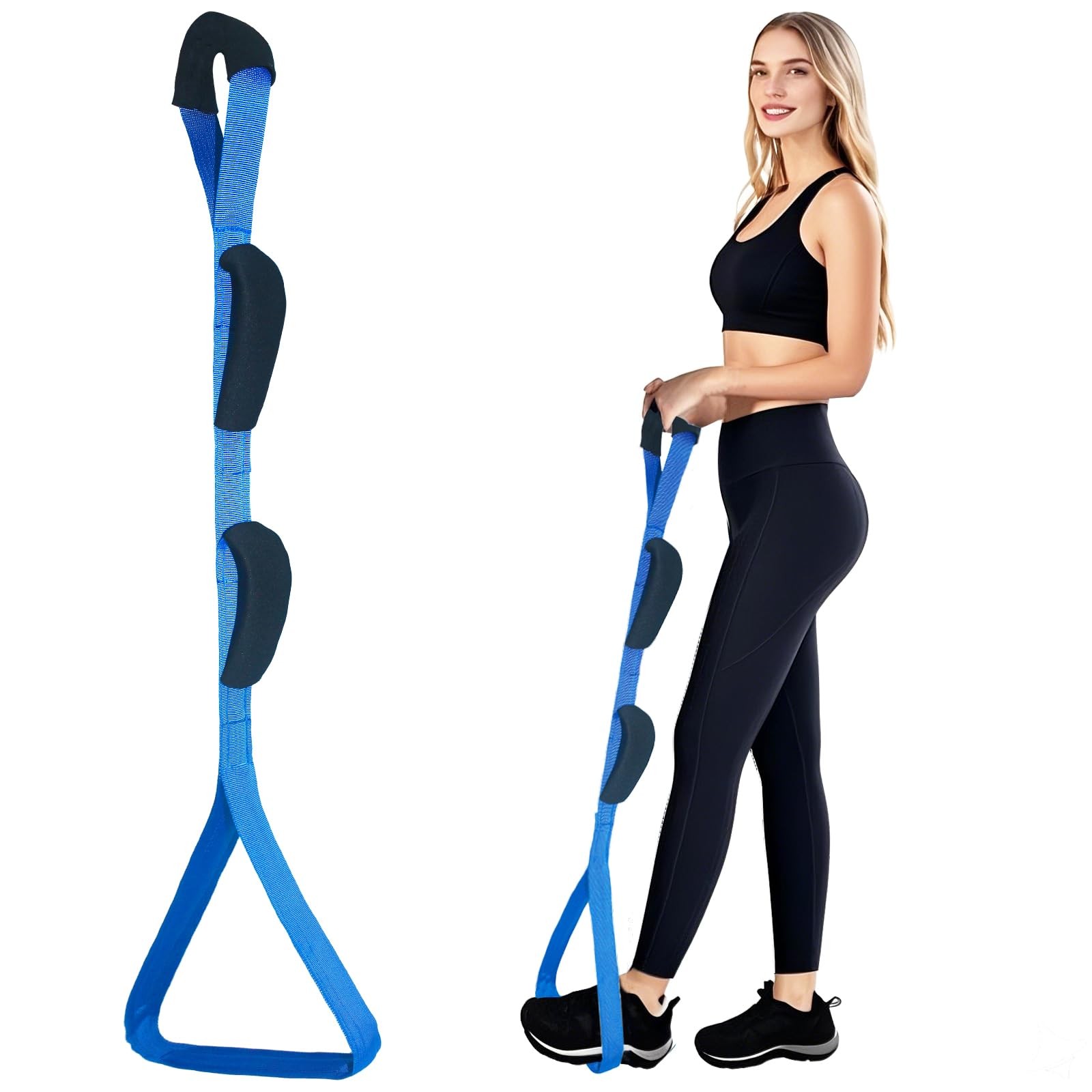 Leg Lifter for After Hip & Knee Surgery Recovery – Rigid Leg Lifter with Larg…