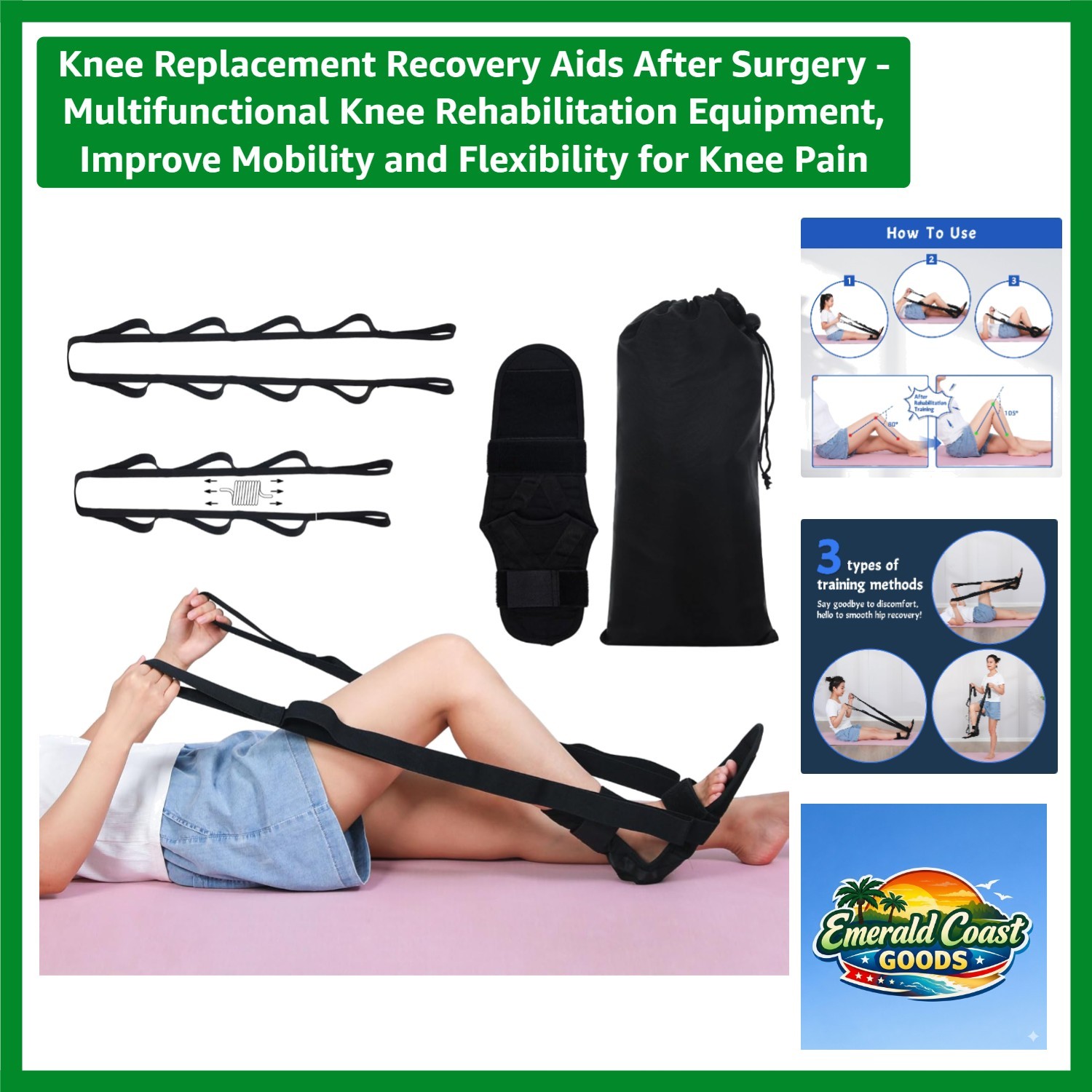 Knee Replacement Recovery Aids After Surgery – Multifunctional Knee Rehabilit…