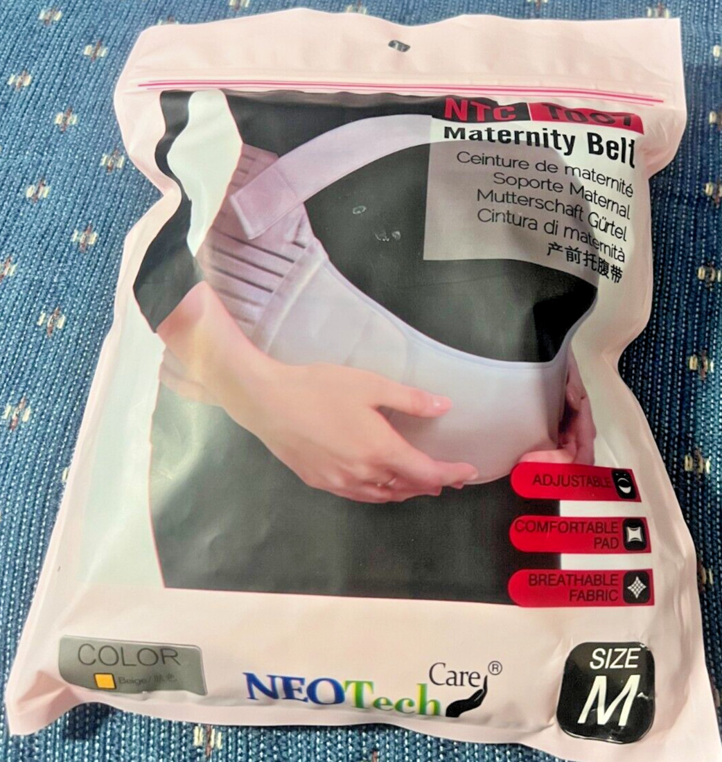 Maternity Belt NEOtech Care Medium Pregnancy Support Waist/BackAbdomen Beige B4.