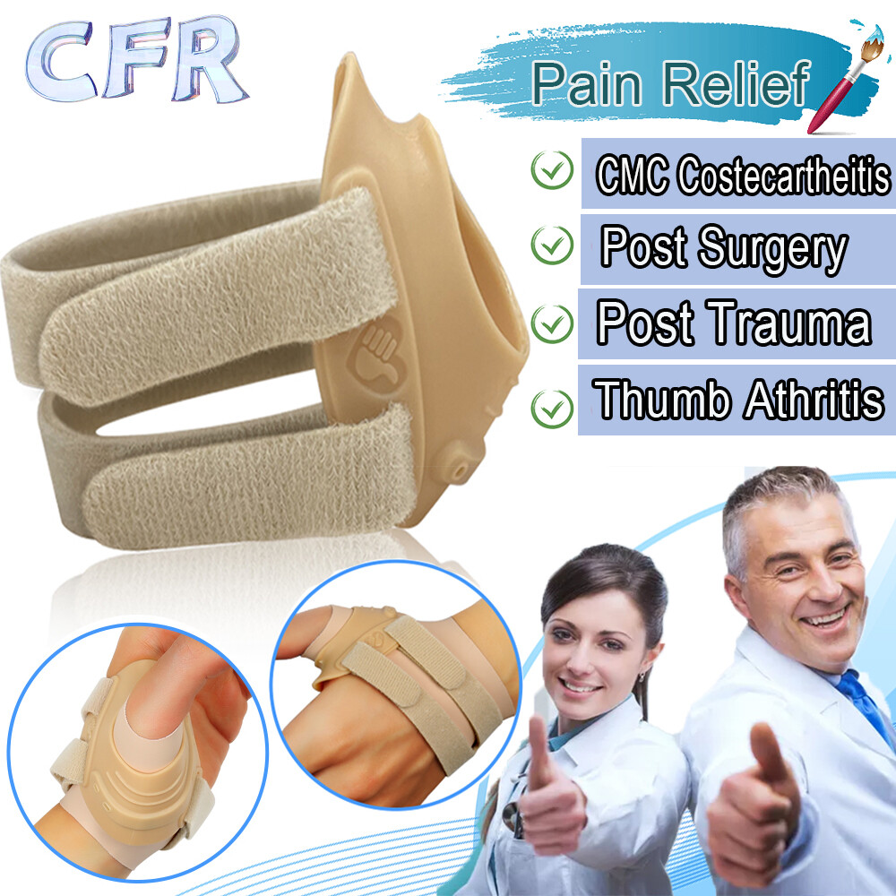 CMC Thumb Brace with Splint Joint Stabilizer Thumb Arthritis Pain Relief