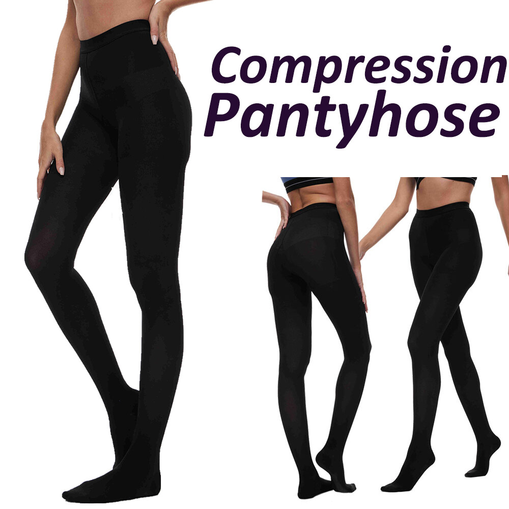 Women Compression Pantyhose 30-40 mmhg Hosiery Ultra Sheer Support Stocking Hose