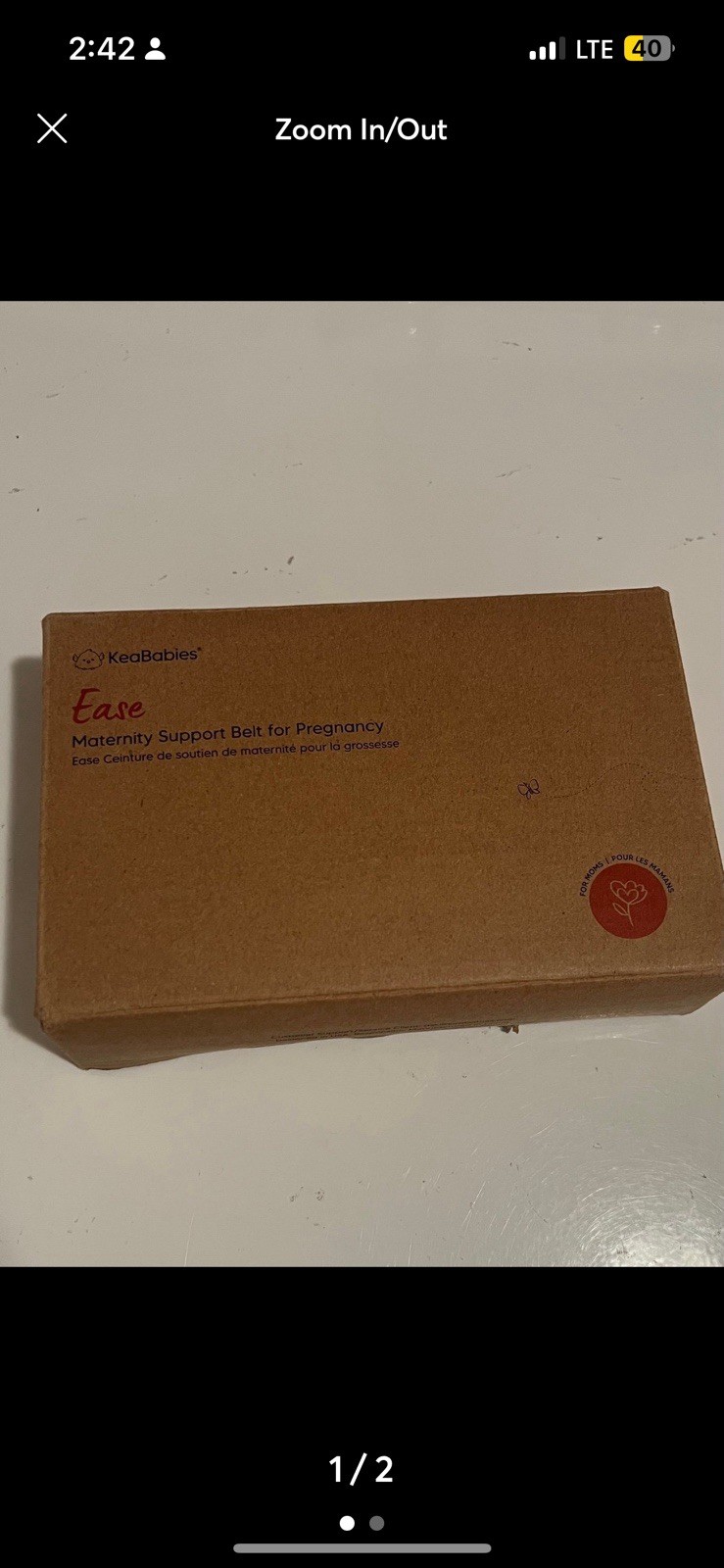 keababies Ease Maternity Support Belt M/L