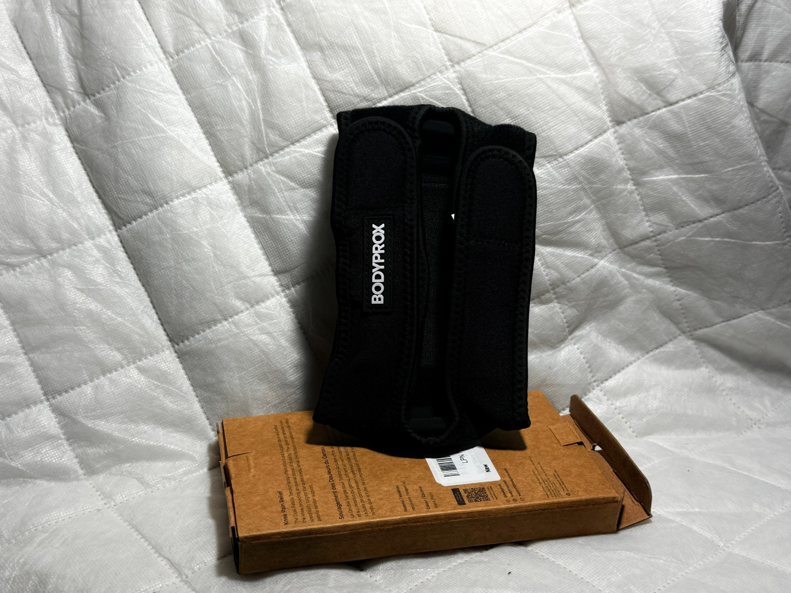 Bodyprox Patellar Tendon Support Strap (Large), Knee Large (Pack of 1), black