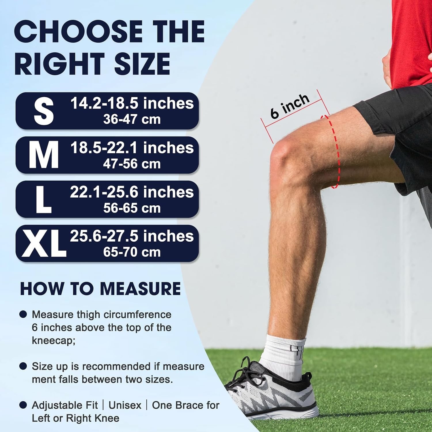 Adjustable Elite Knee Support for Meniscus Tears, Arthritis & Active Lifestyle