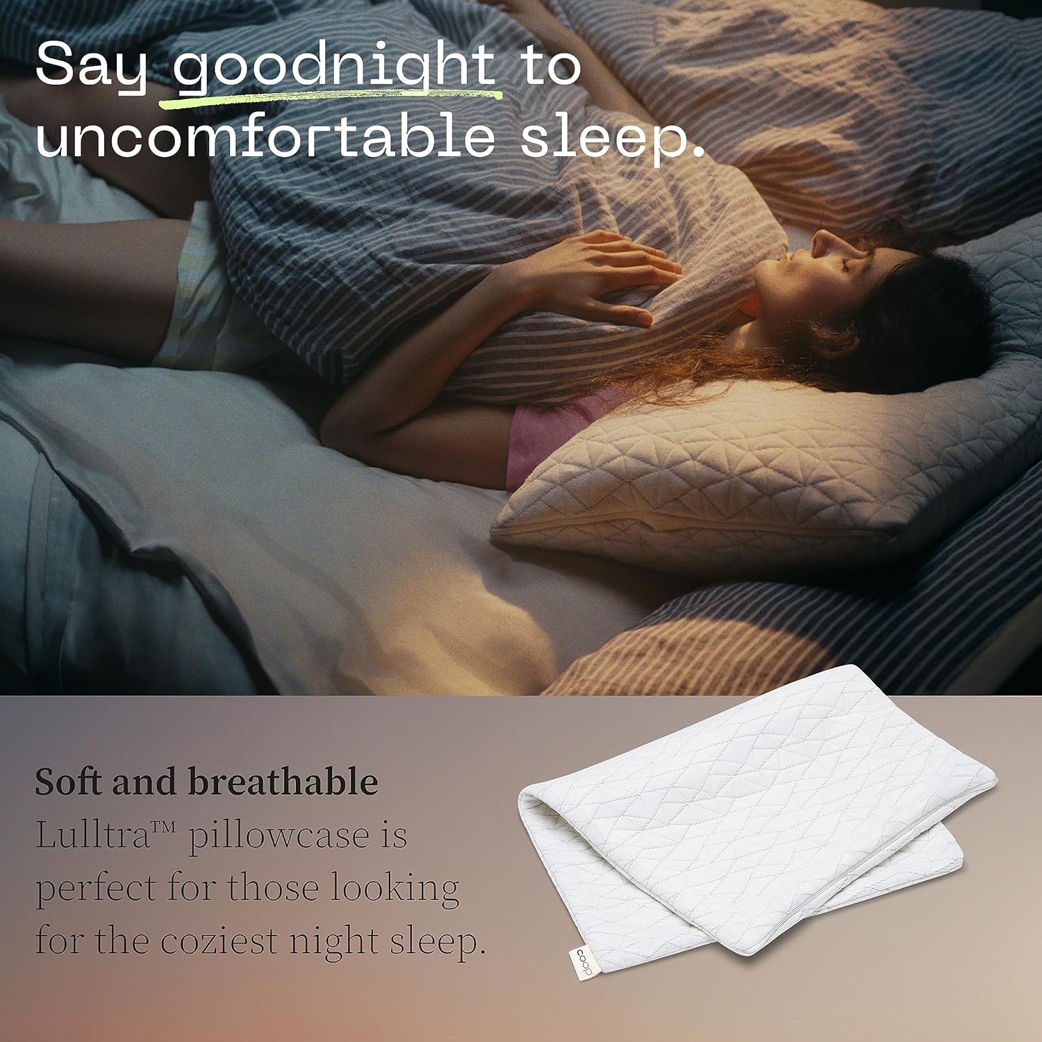 Breathable Machine-Washable Soft Quilted Luxury Protective Pillowcase w/ Zip