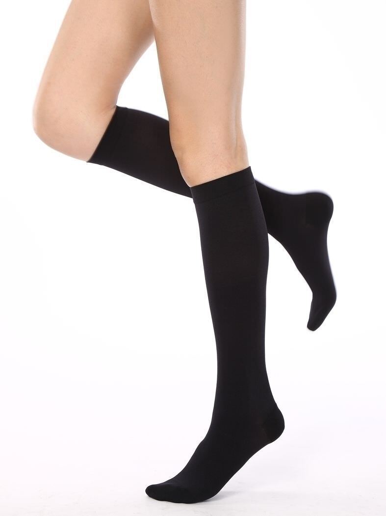 Medical Compression Socks Calf Support Knee High Stockings Open/Closed Toe S-3XL