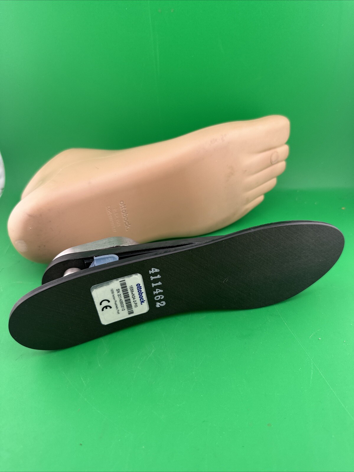 OTTOBOCK Otto Bock 1e56 Axtion Prosthetic Foot Sz 24 Category 2 Left Perfect