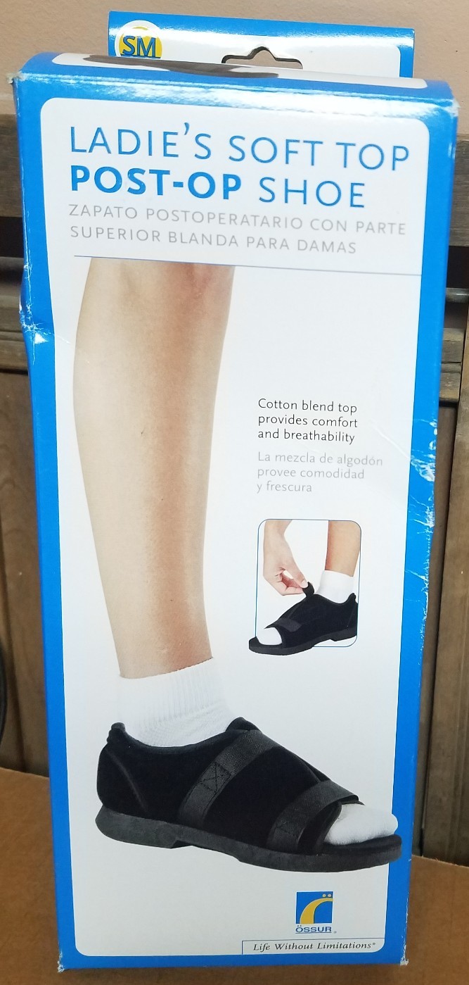 NEW Ossur Soft Top Post-Op Shoe – Women’s Small (#15)