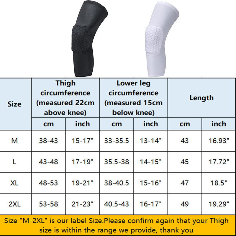 Knee Brace Leg Support Compression Sleeve Sports Protective Gear Guard Pad Gym
