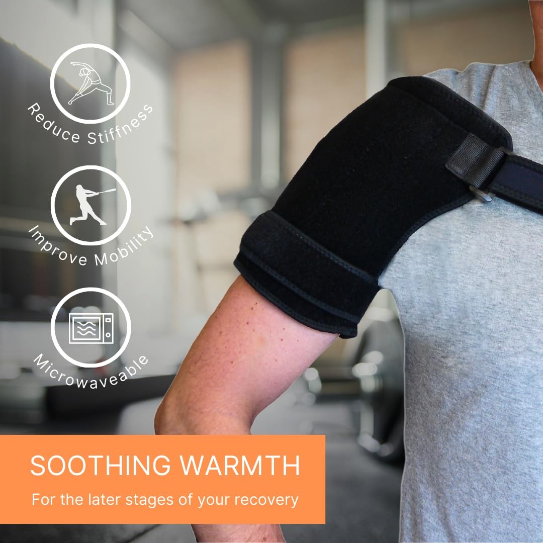 NatraCure Hot & Cold Shoulder Ice Pack Wrap – 1 Count (Pack of 1)