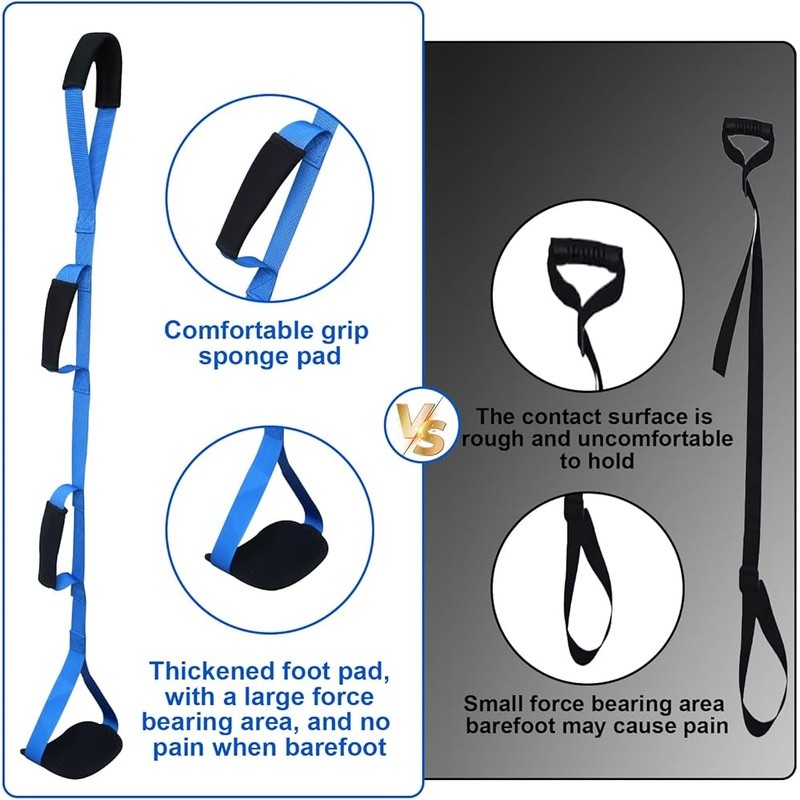 Leg Lifter Strap Hip Replacement Mobility Assistance Rehabilitation Tool New