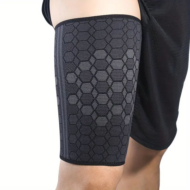 2PK Thigh Wrap Support Hamstring Compression Leg Brace Sleeve Adjustable Sport++