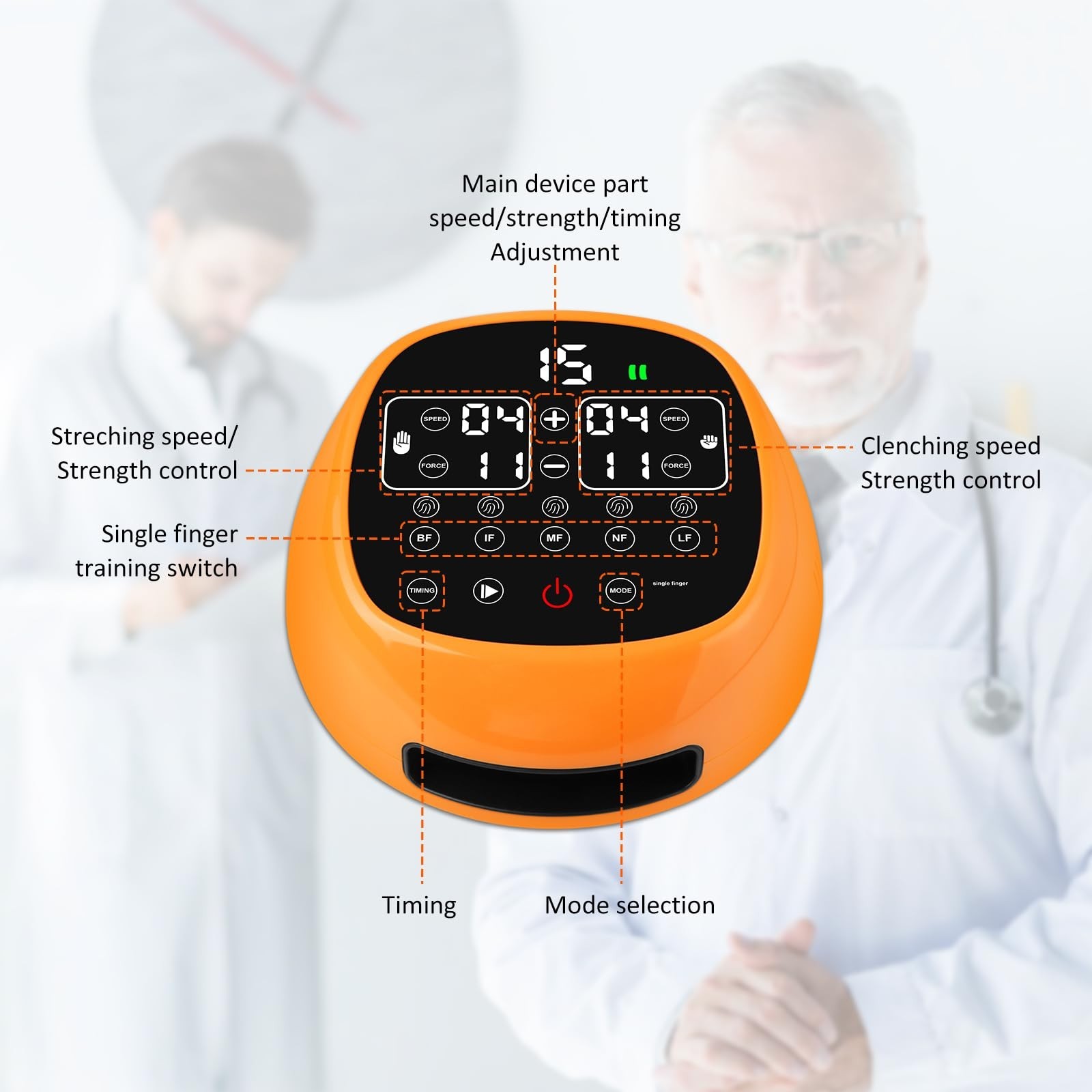 Rehabilitation Robotic Hand Gloves for Stroke Recovery & Arthritis Relief – Righ