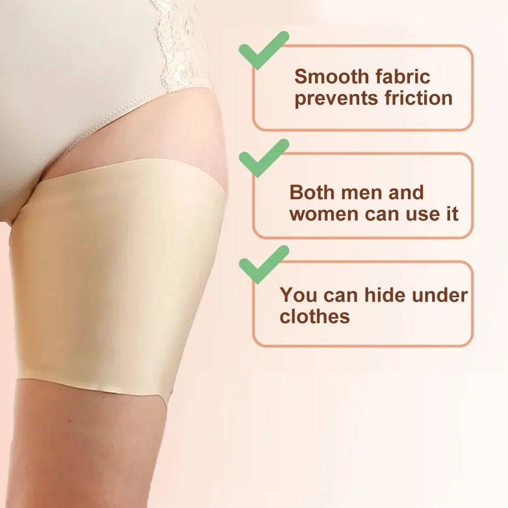 1 Pair Thigh Compression Sleeves Hamstring Quad Groin Support Brace Set