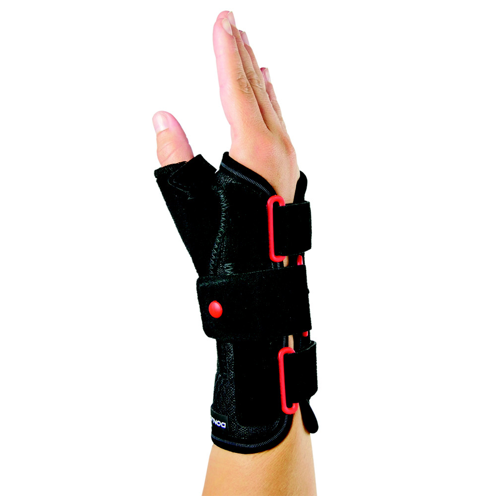 Donjoy Thumb Wrist Brace Short Wrist Respiform+ Orthopedic Right Black