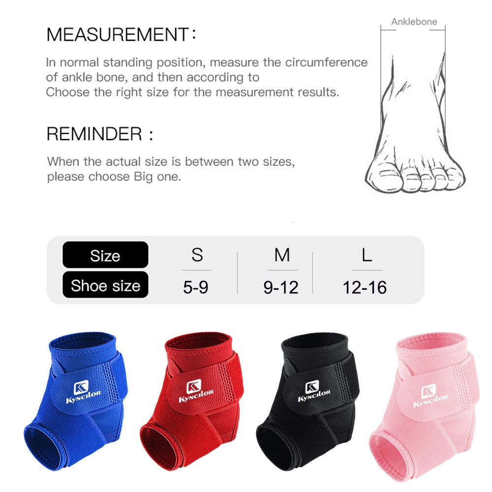Strong Ankle Support Ankle Compression Sleeve Ankle Brace Strap Sprain Recovery