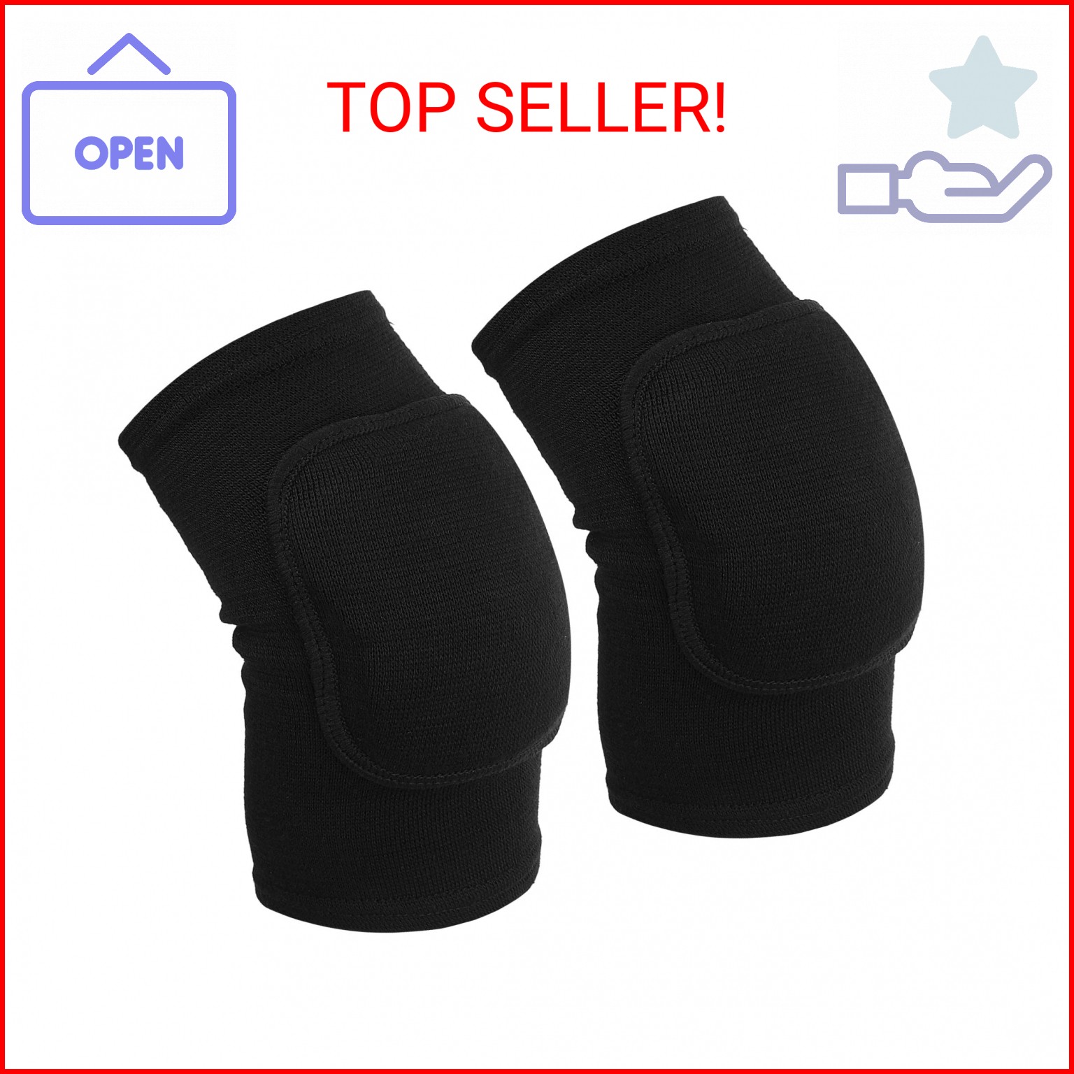 1 Pair Elbow Pads, Breathable Arm Brace Pads Anti-Collision Elbow Protector Stra