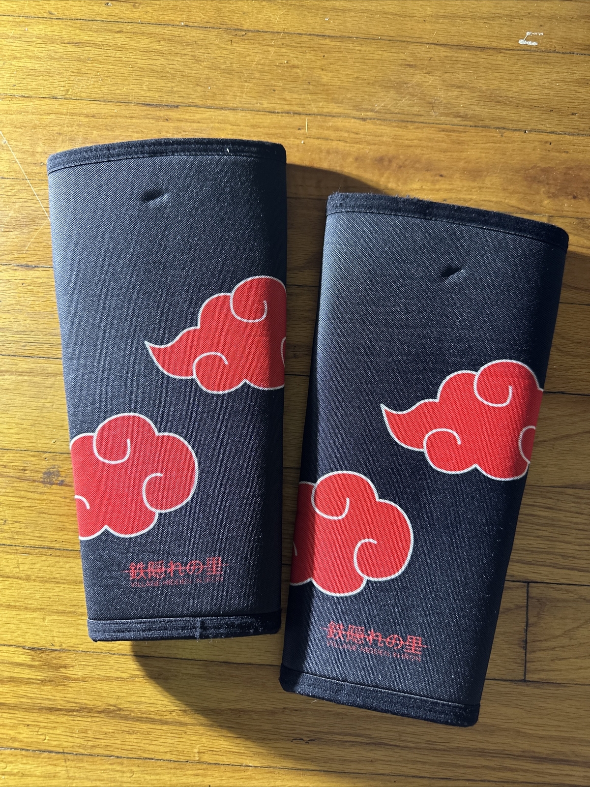 Village Hidden In Iron Knee Sleeves Knee Guards Set Of 2 Size XXS Naruto