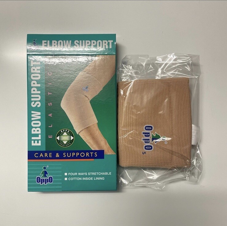 OPPO Model 2085 4-way Stretch Elastic Elbow Support, Unisex Size Small