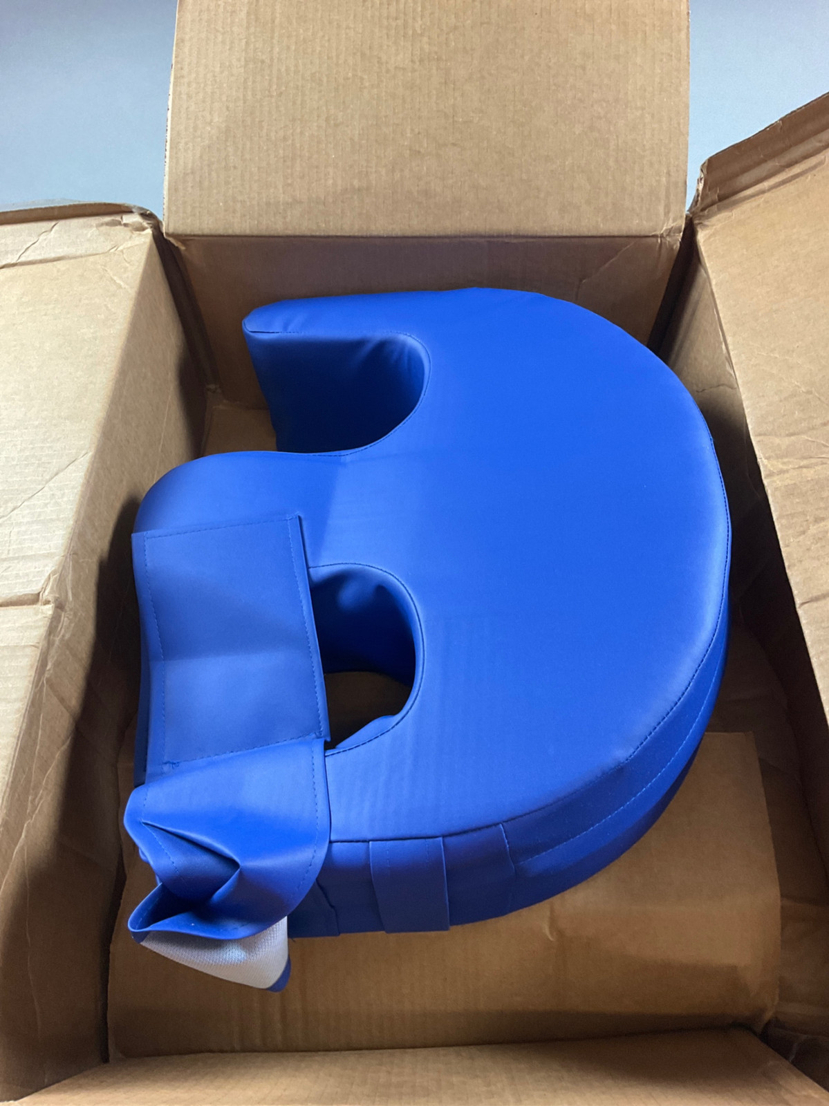 SMERPHOX Patient Turning Device U-Shaped Pillow PU Leather Flannel Anti-Decubitu