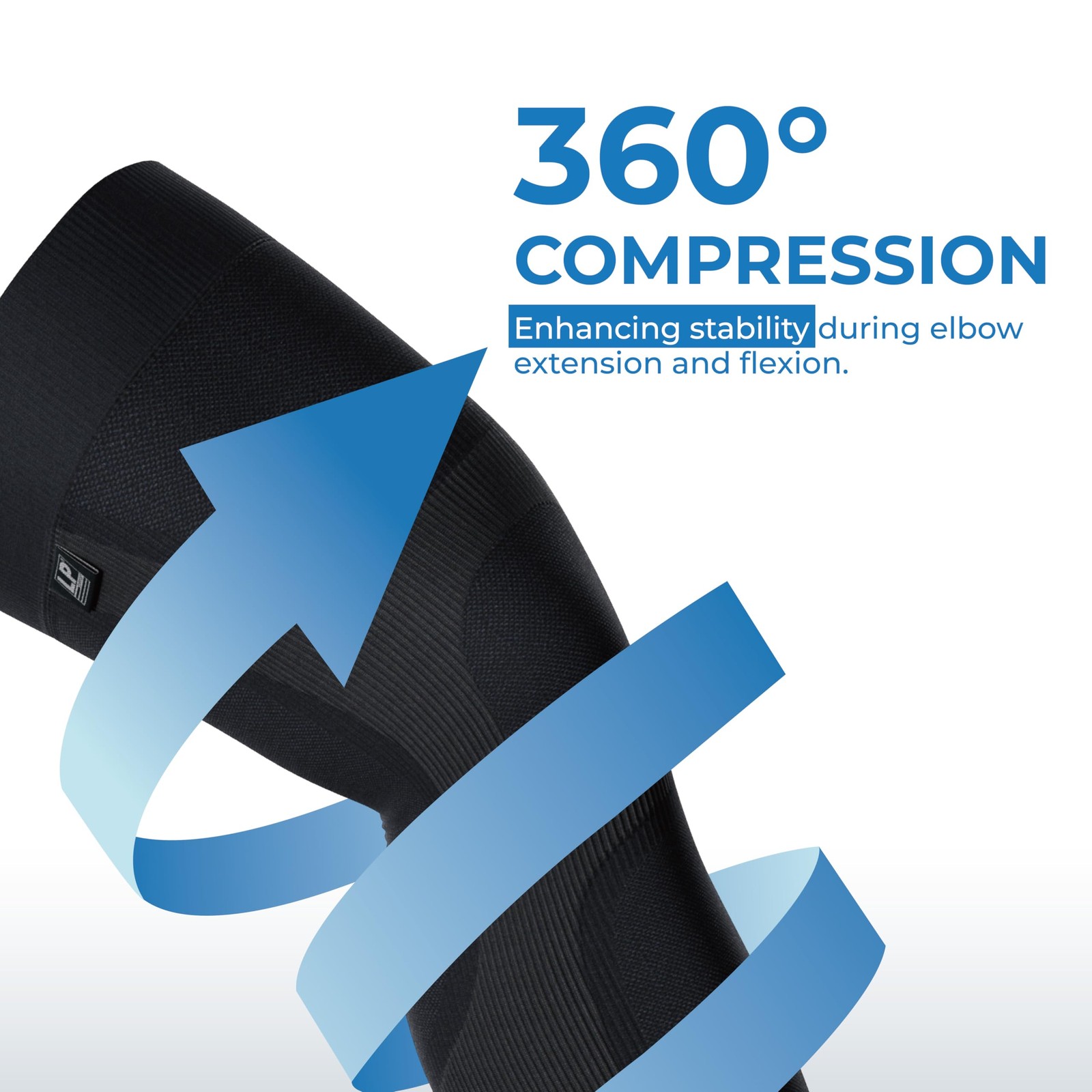 LP SUPPORT LP 272Z Leg Compression Sleeve For Knee, Thigh, And Calf Support