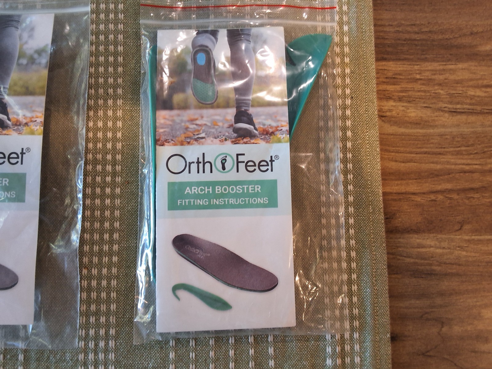 New Orthofeet Arch Booster And Fitting Instructions One Size Unisex No Insoles