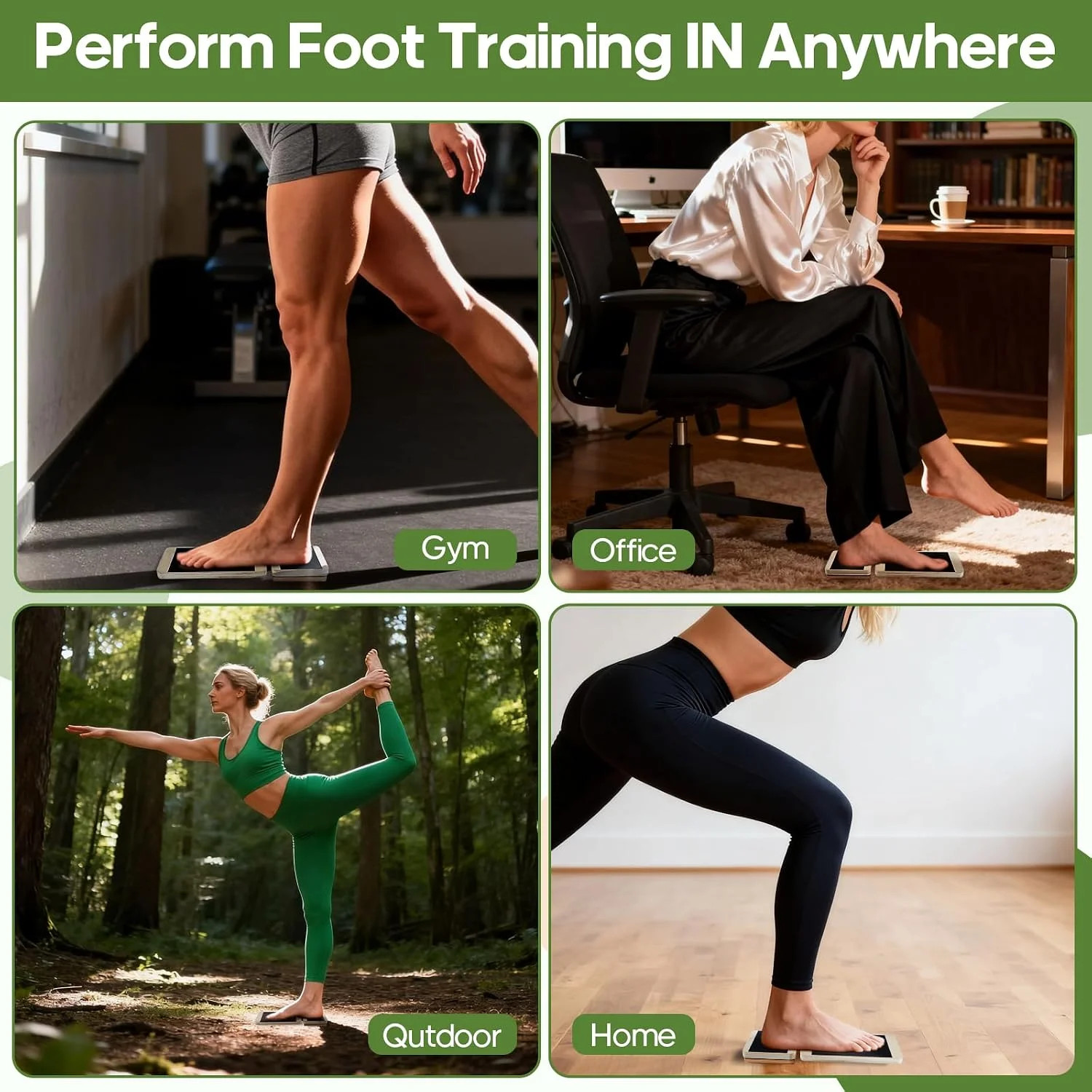 Adjustable Angle Ankle Axis Balance Board & Strengthener for Ankle Sprain | Adju