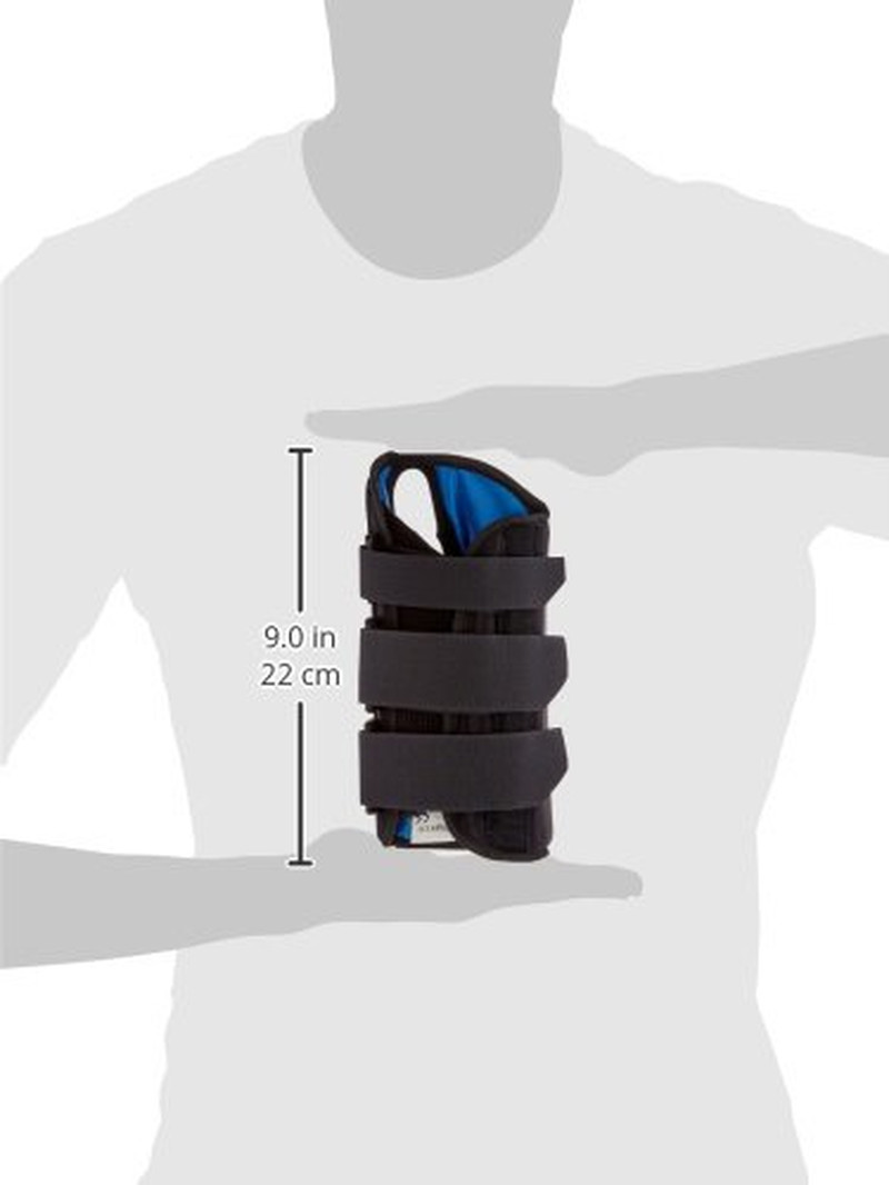 fit 8″ Large Wrist Brace, Right Handed, Ergonomic Stabilizer Splint for Wrist In
