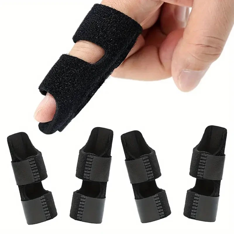 Trigger Finger with Metal Support Splint Straightener Corrector Brace Protector