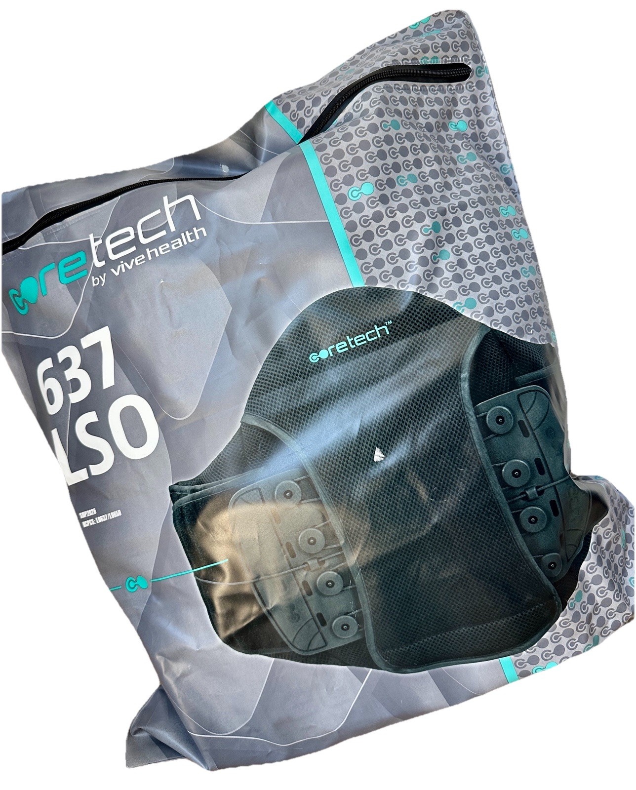 New 2026 Core Tech 637 LSO Back Brace By Vivehealth All Size Adjustable 1.89 Lbs