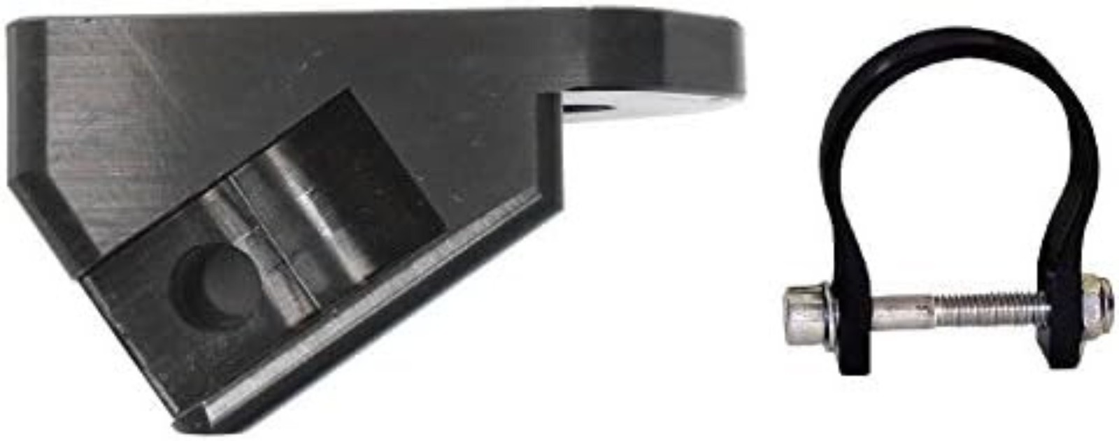 Axia Alloys Black A Pillar Light Bar Mount + 1.85″ Clamp