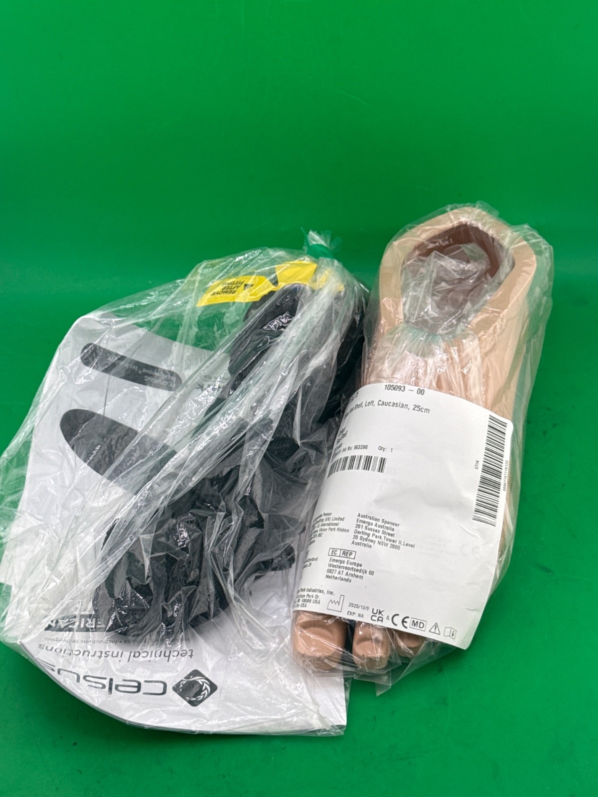 college park Collegepark celsus prosthetic foot Size 26 Category 3, left, new