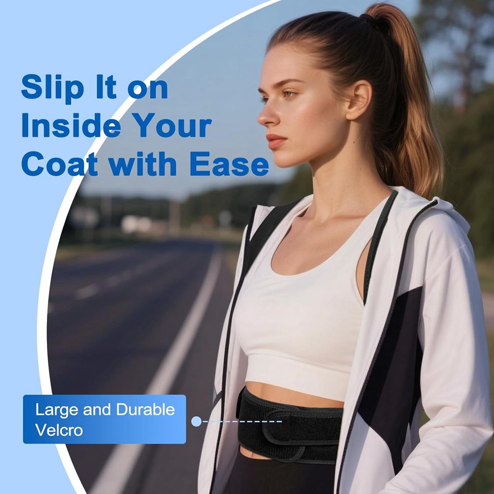 Full Back Support Posture Corrector Brace and Bad Back Pain Relief for Women/Men