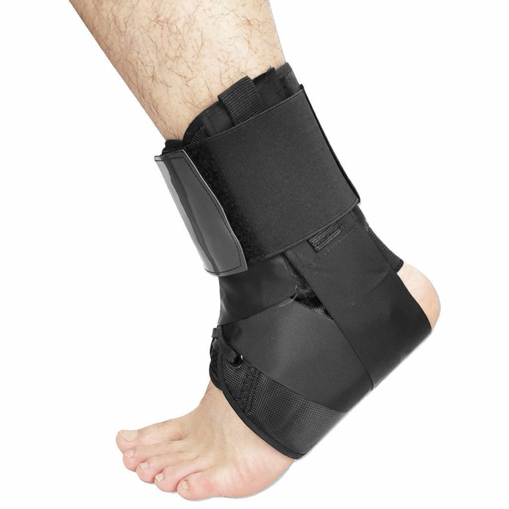 Ankle Brace Support Compression Stabilizer Foot Lace Up Wrap Pain Relief 2025