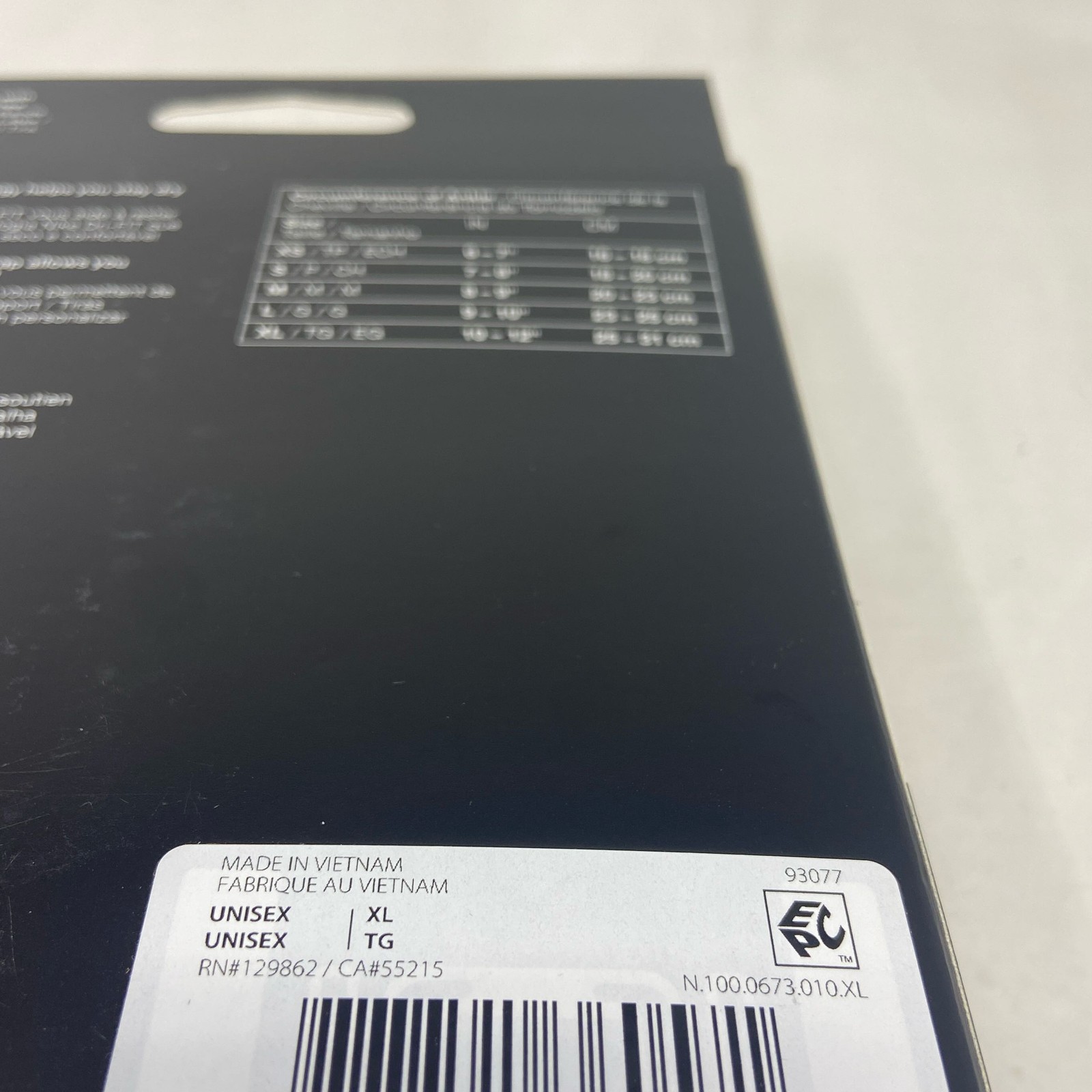 Nike Pro Dri-FIT Ankle Sleeve w/ Strap Black/White XL – 2 PACK