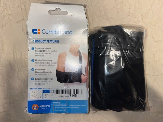 COMFORTBAND COMFORT ARM SLING Left or Right Regular LEVEL 2 SUPPORT NEW Sealed