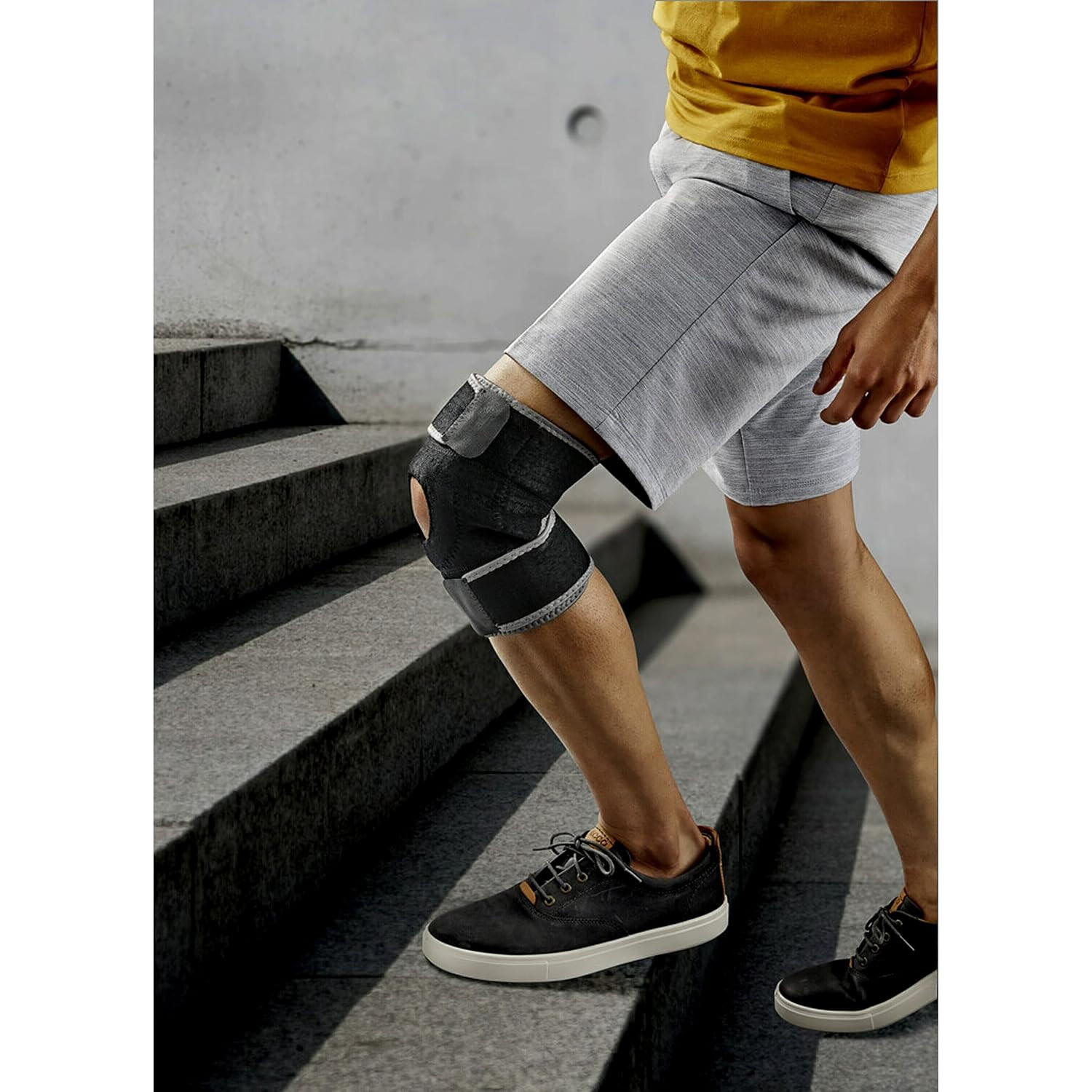 ACE Adjustable Knee Brace, Provides Support & Compression to Arthritic and Painf