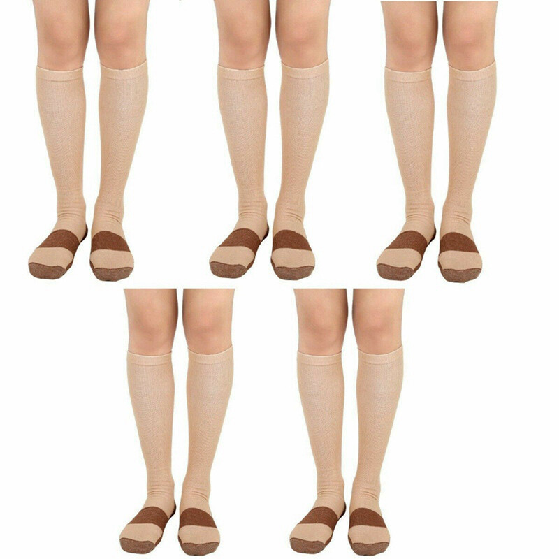 Men Compression Socks Winter Warm Athletic Sport Thick Boot Stockings for Hiking
